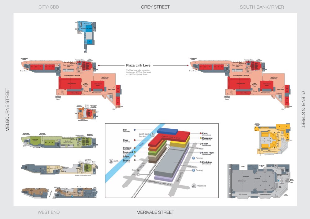 Plaza Level and Conv Center